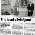 Informācija laikrasktā 