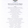 Kora koncerta programma
